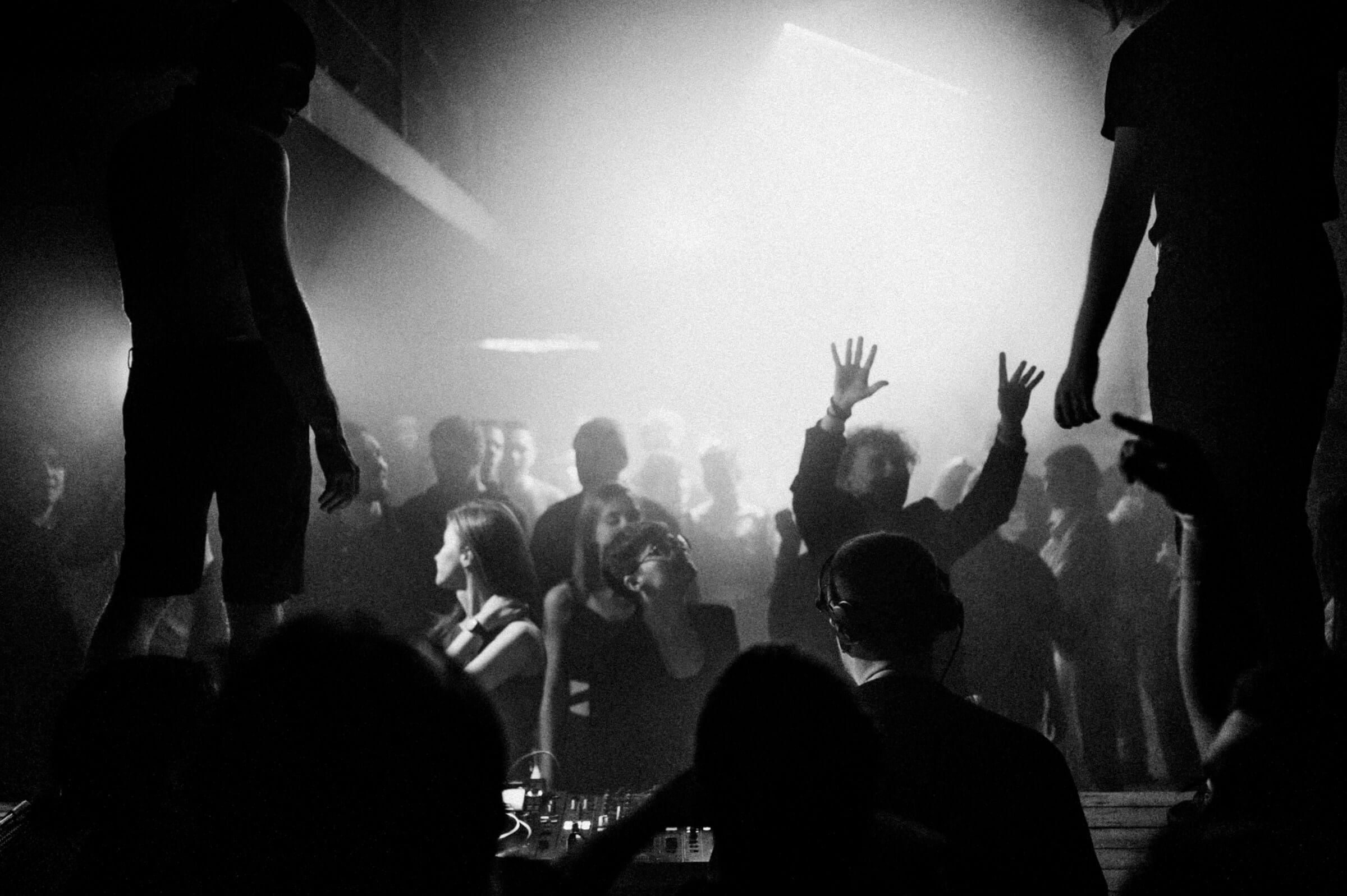 Club-Event mit Beschallungssystem