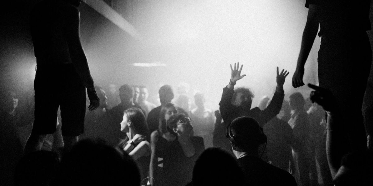 Club-Event mit Beschallungssystem